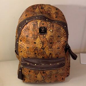 MCM LIMITED EDITION STUDDED BACKPACK